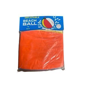 Vintage 1960s Beach Ball NOS NIP 16 inch Movie Prop